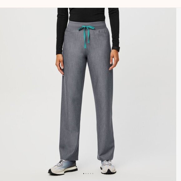 FIGS High Waisted Livingston Scrubs – Gray – L/T - Picture 2 of 8